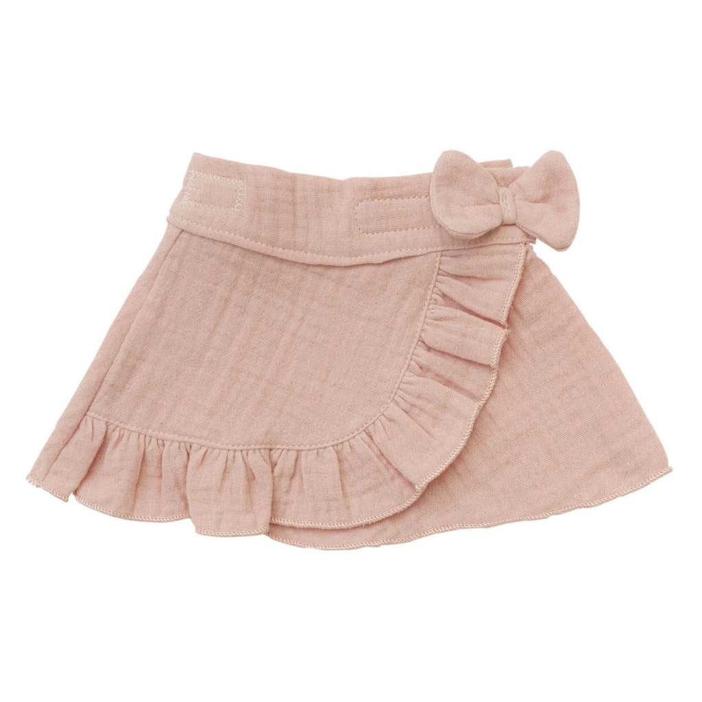 heless poppen wikkelrok roze met ruches, 35-45 cm