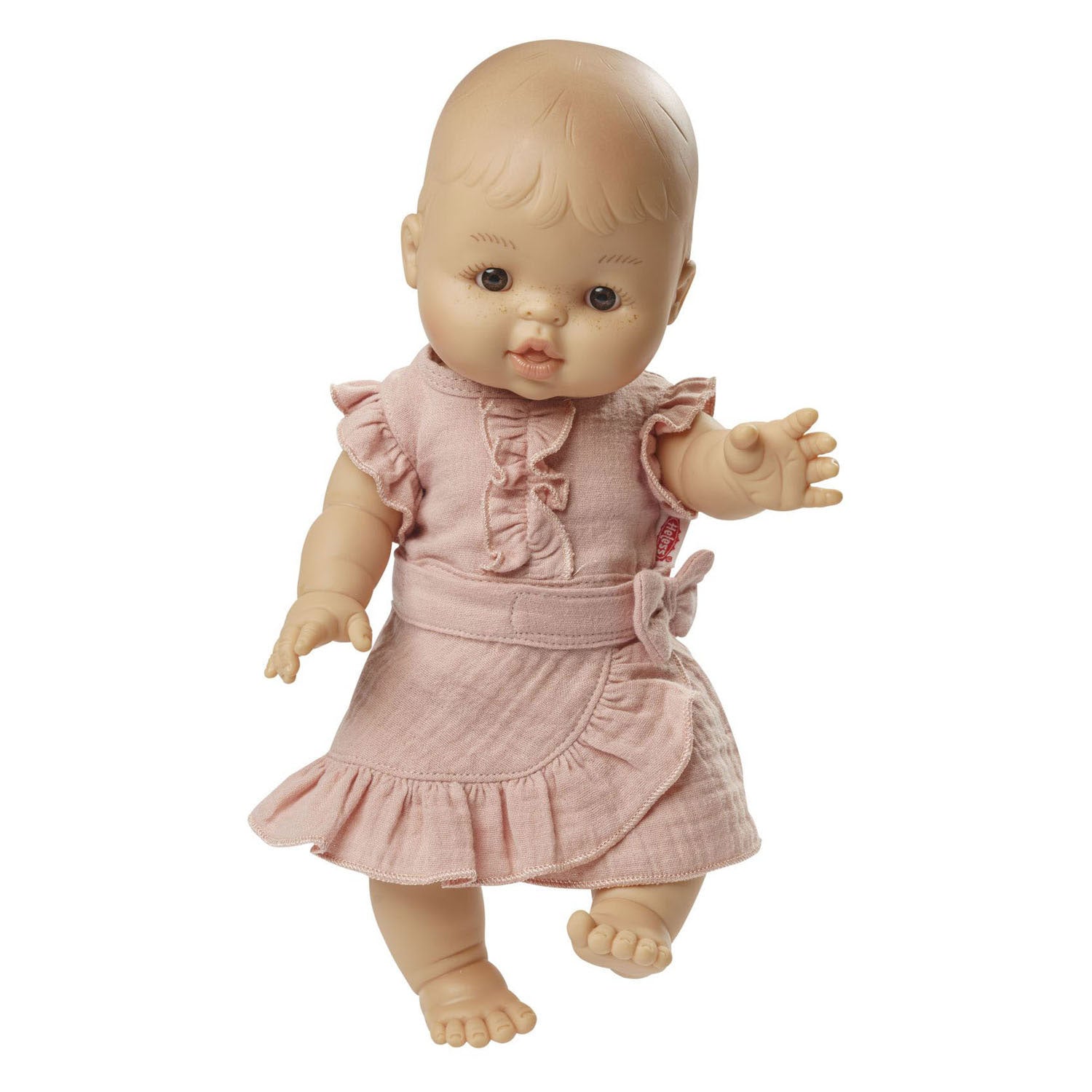 heless poppen wikkelrok roze met ruches, 35-45 cm