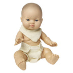 heless poppen babyset ecru, 28-35 cm