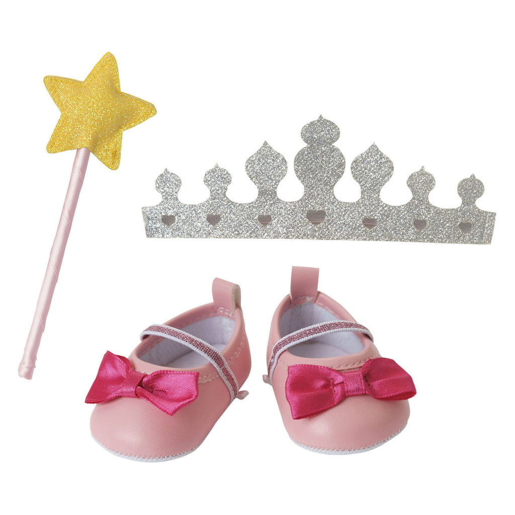 Heless poppen accessoires prinses lillifee set, 30-34 cm