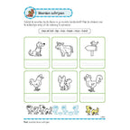 Deltas oefenboek met stickers - leuke schrijfoefeningen (6-7 jaar)