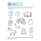 Deltas oefenboek met stickers- leuke lees
