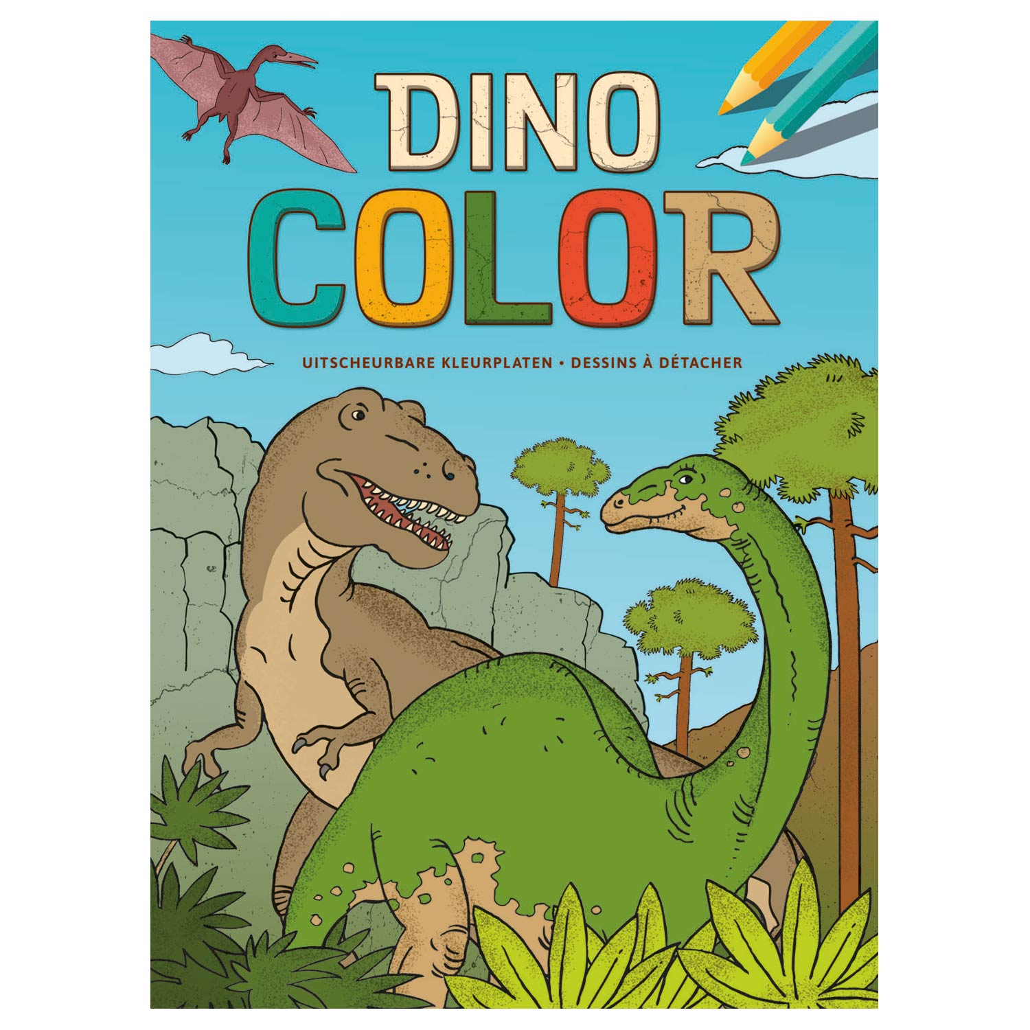 Deltas dino color kleurblok
