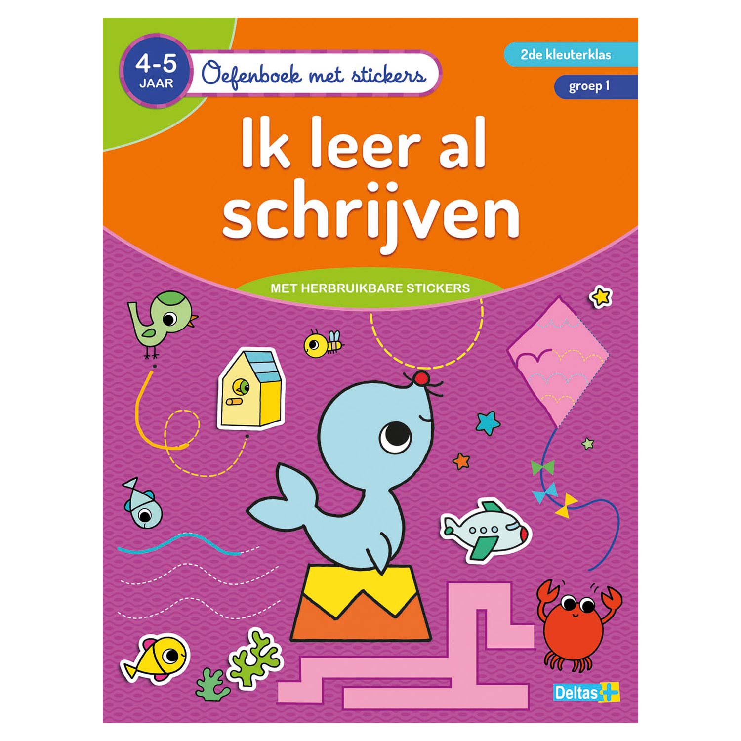 Deltas oefenboek ik leer al schrijven (4-5jr)