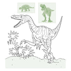 Deltas dino sticker parade