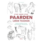 Deltas stap voor stap paarden leren tekenen