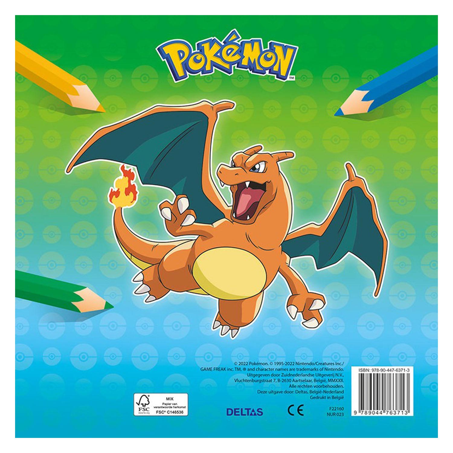 Pokemon color fun kleurboek