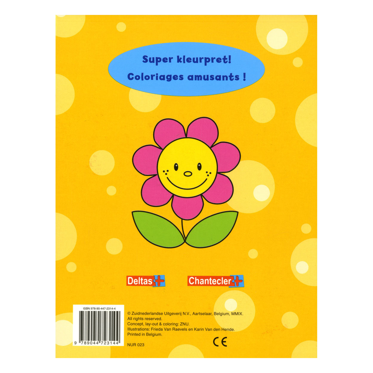 Deltas crazy kleurboek (3-4jr)