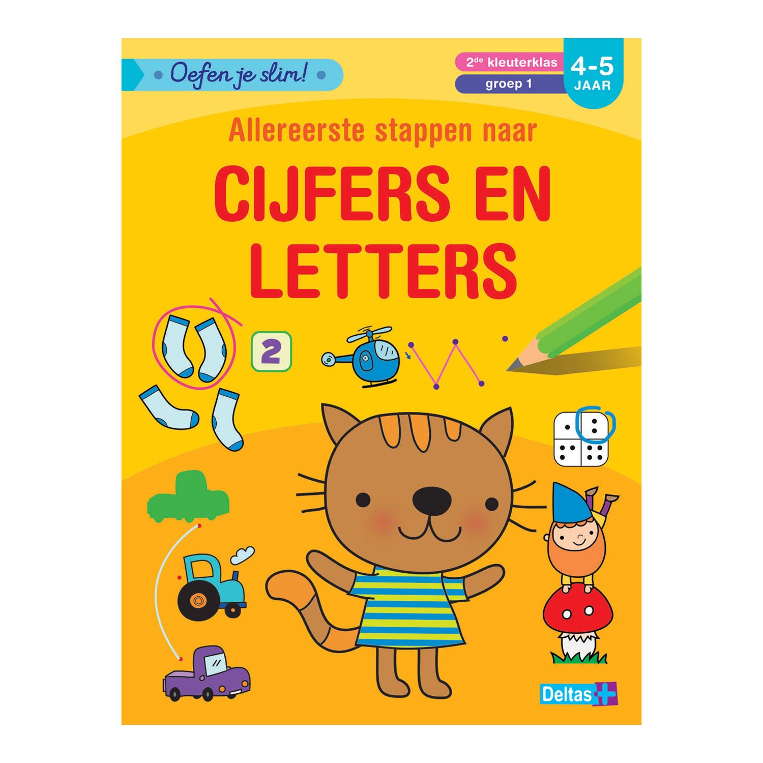 Deltas allereerste stappen naar cijfers en letters, 4-5 jaar