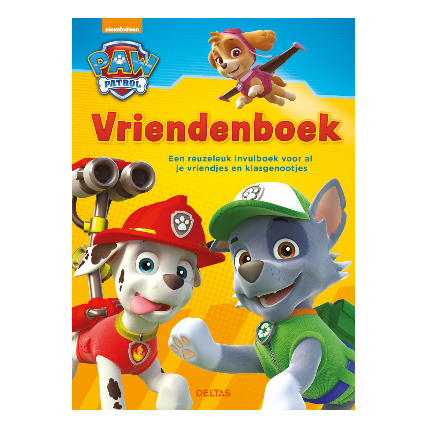 Deltas paw patrol vriendenboek