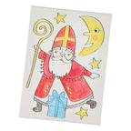 Canvas Schilderen Sinterklaas