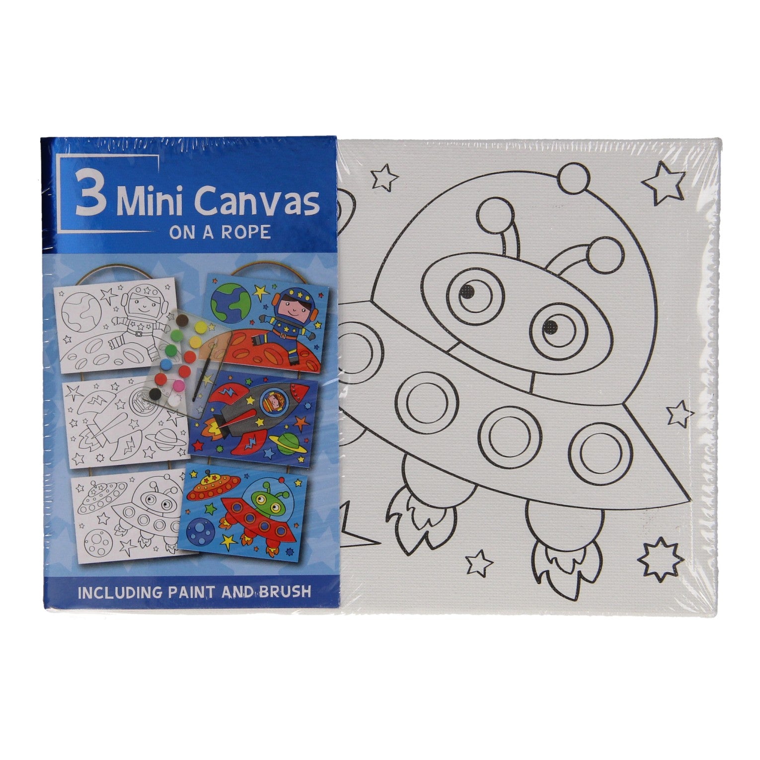 Wins holland canvas schilderset wilde dieren, set van 3 stuks