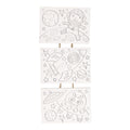 Wins holland canvas schilderset wilde dieren, set van 3 stuks
