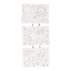 Wins holland canvas schilderset wilde dieren, set van 3 stuks