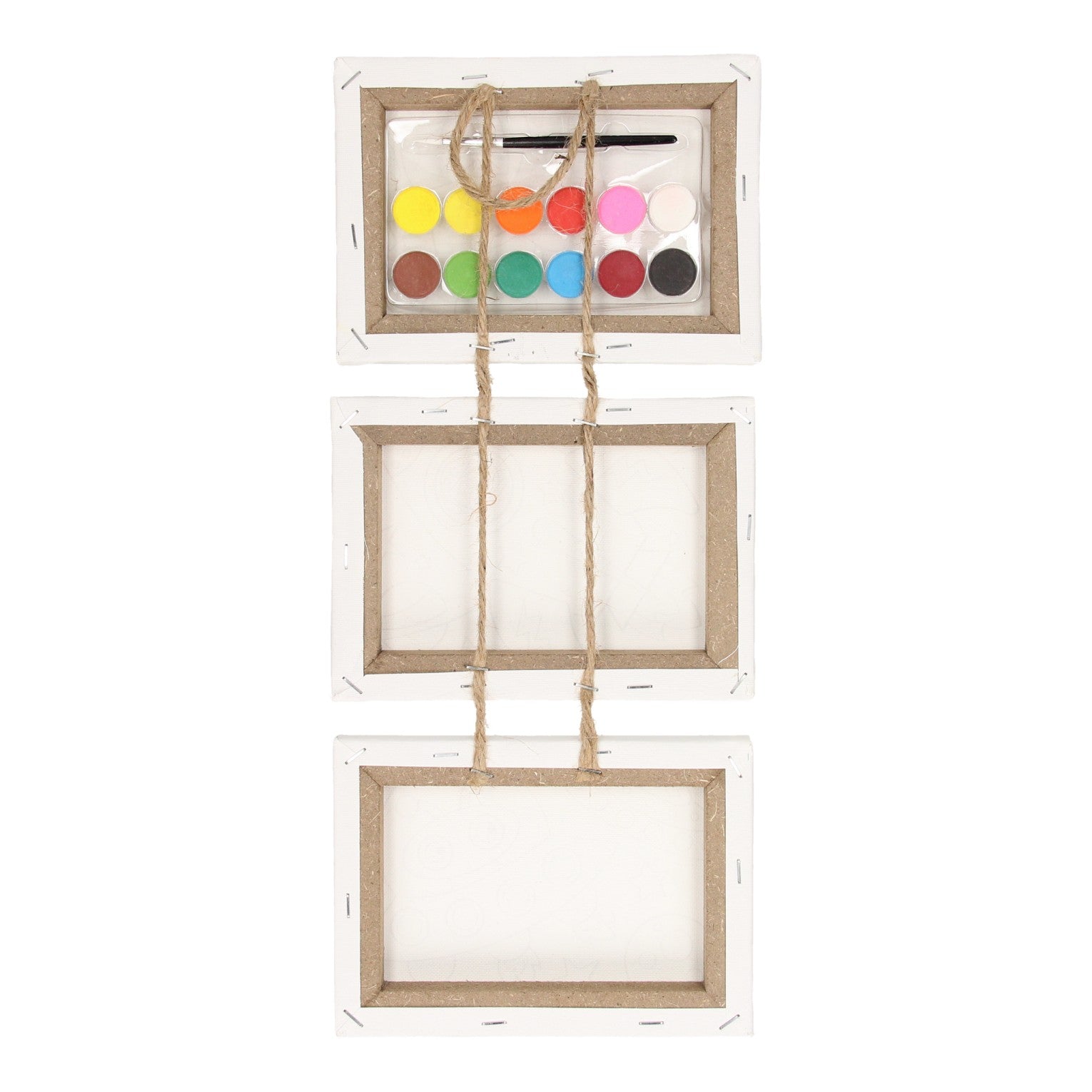 Wins holland canvas schilderset wilde dieren, set van 3 stuks
