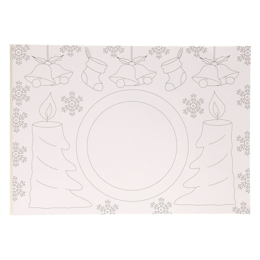 Wins holland kleurboek placemat kerst, 12st.