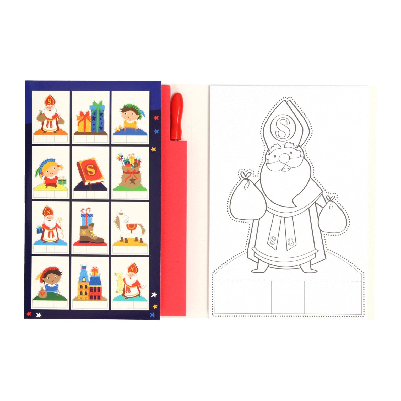 Sinterklaas prikblok