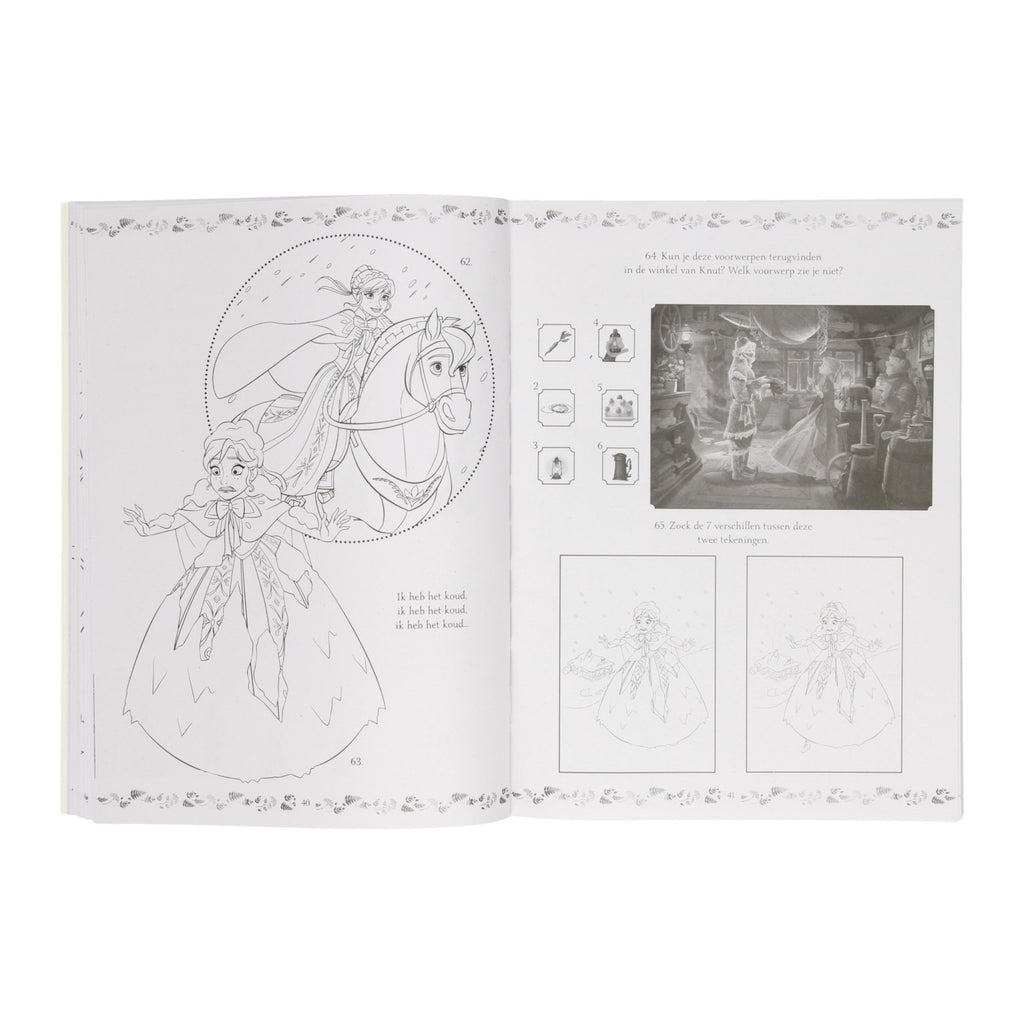 Disney frozen disney 365 spelletjesboek frozen