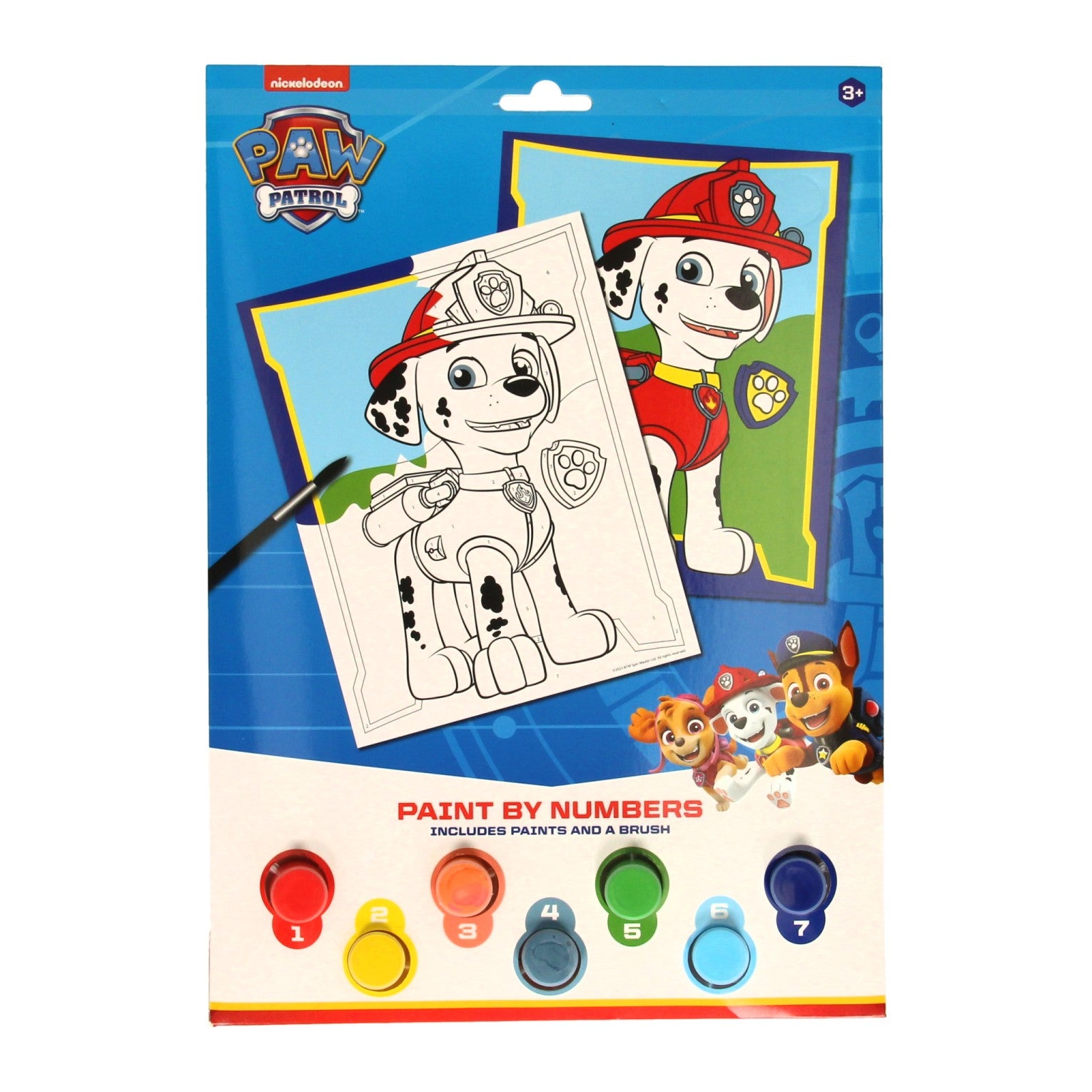 Wins holland kleuren op nummer paw patrol