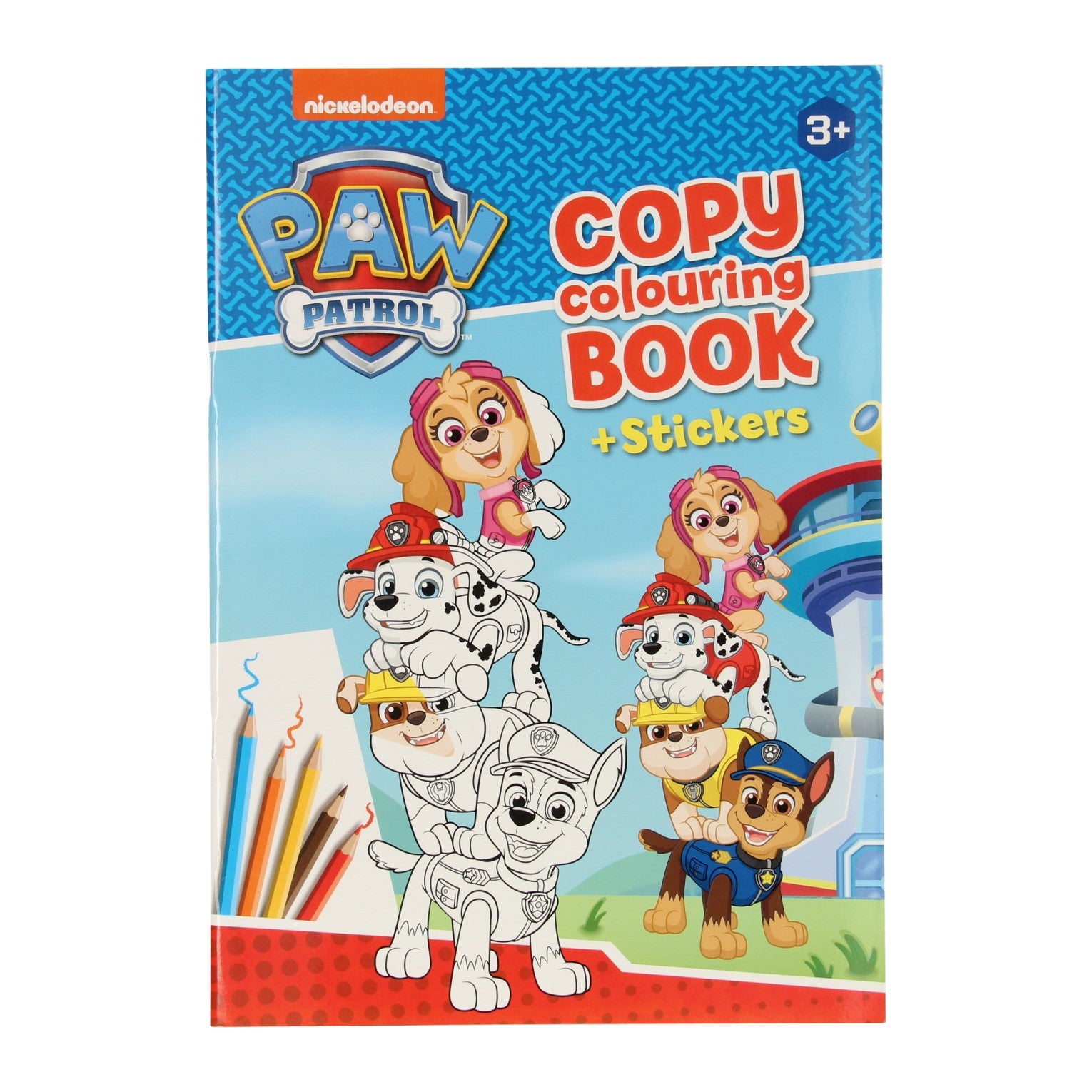 Paw patrol kleurboek + stickers