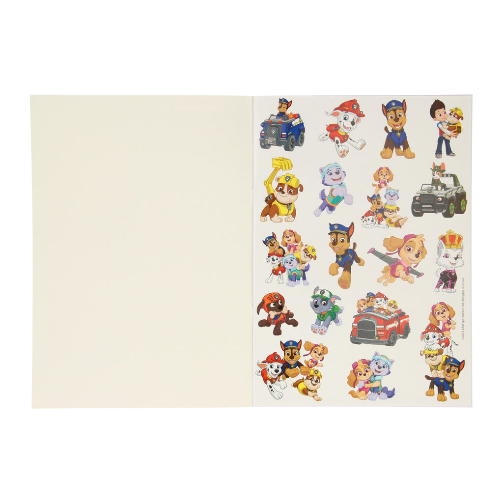 Paw patrol kleurboek + stickers