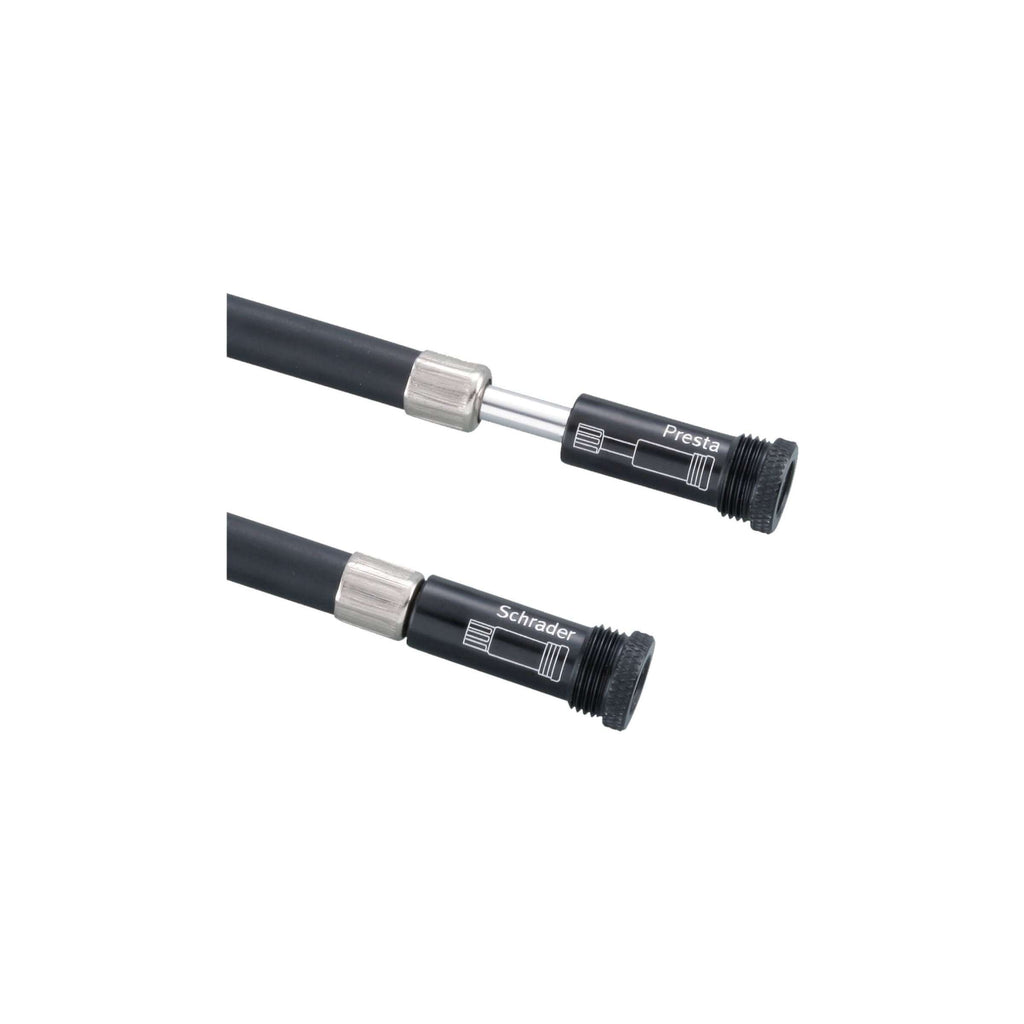 Topeak minipomp race rocket hp all black zwart