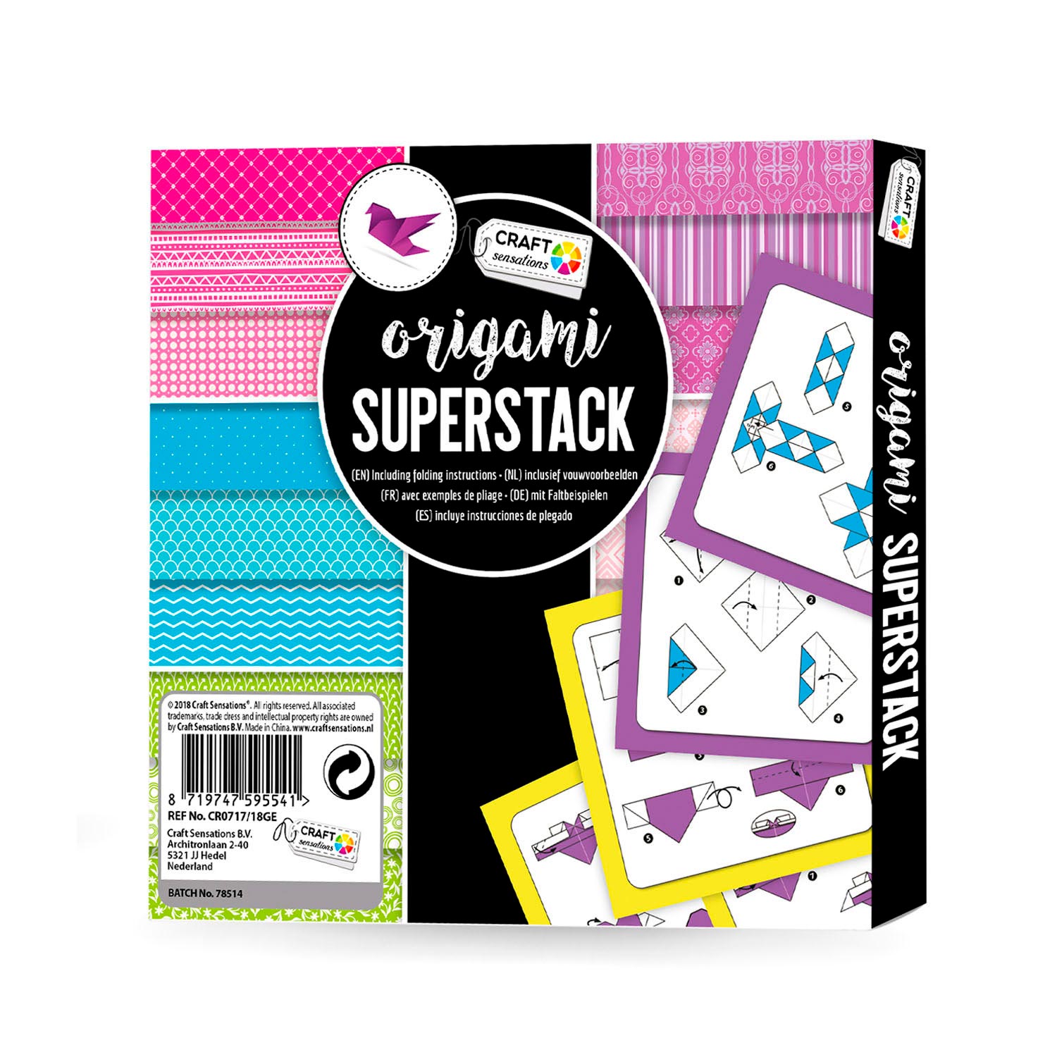Creative Craft Group Origami Superpack, 180vel