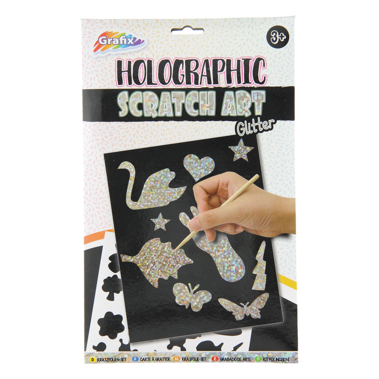 Creative craft group scratch art a4