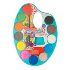 Grafix waterverfpalet 12 kleuren
