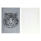 Grafix a4 scratch in stencils 2 vel