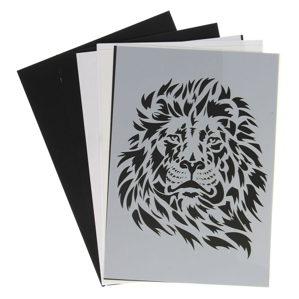 Creative craft group scratch- en kleurset met gelpennen