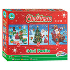 Grafix kerst 3-in-1 puzzel