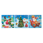 Grafix kerst 3-in-1 puzzel