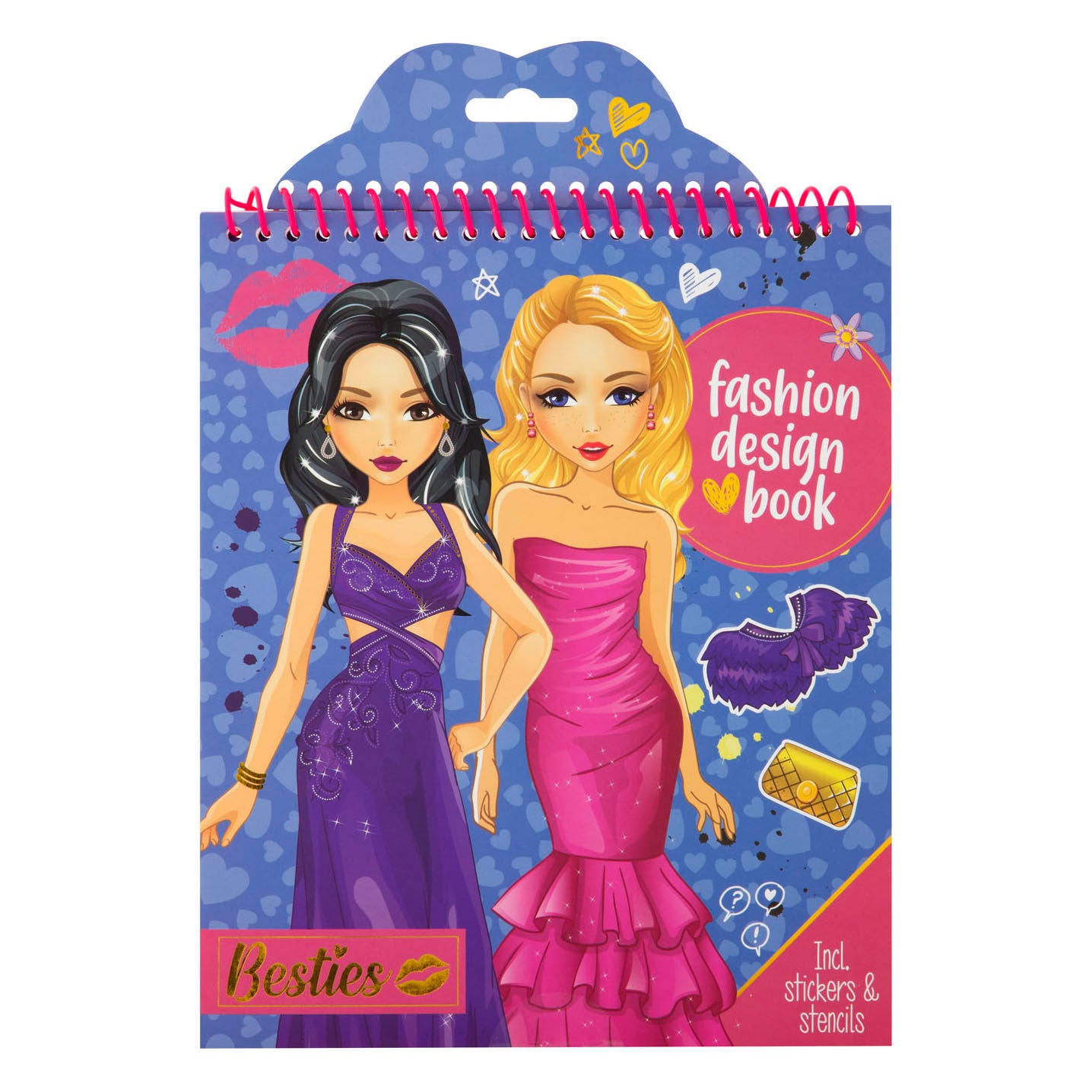 Besties fashion designer schetsboek