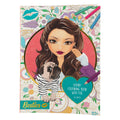 Grafix besties luxury kleurboek met folie a4