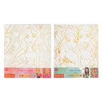 Besties canvas schilderen op nummer, 30x30cm