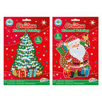 Grafix diamond painting kerst a5