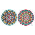 Creative craft group diamond painting mandala canvas, 30cm