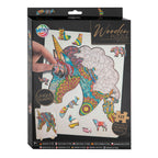 Creative craft group moxy houten puzzel eenhoorn 137 stukjes