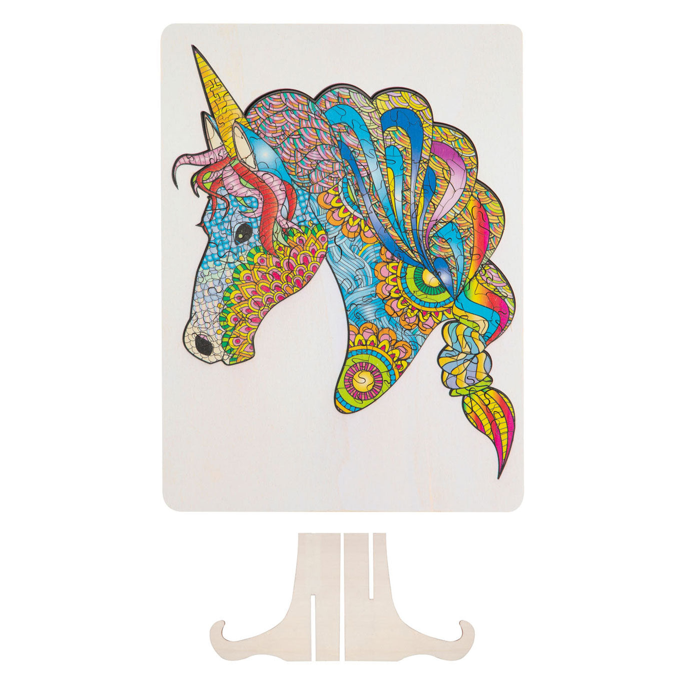 Creative craft group moxy houten puzzel eenhoorn 137 stukjes
