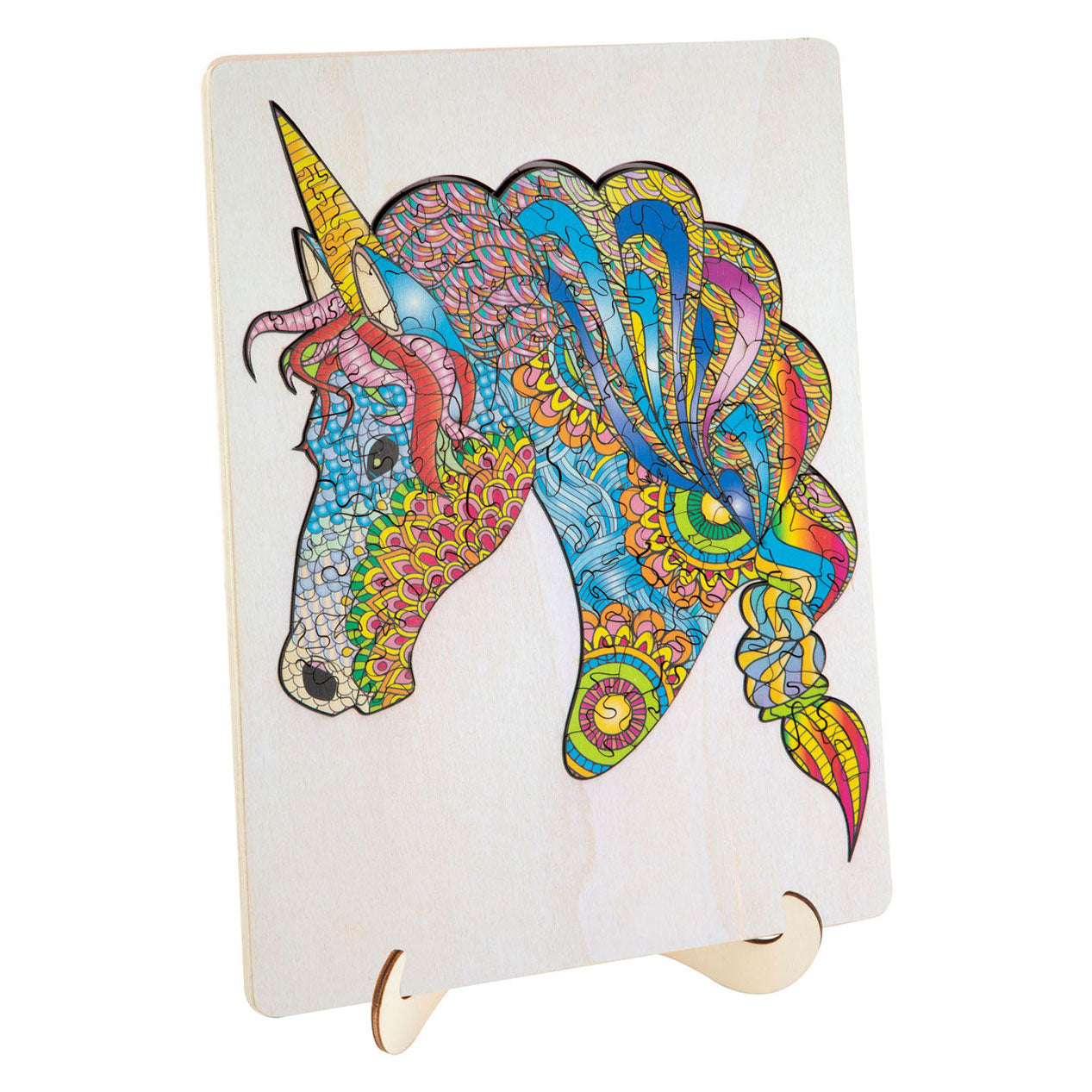 Creative craft group moxy houten puzzel eenhoorn 137 stukjes
