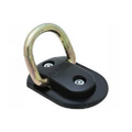 Abus WBA75 Muur- Vloeranker Slot - Zwart, 14mm dik, extreem hoge weerstand, geschikt voor kettingslot #AbusWBA75