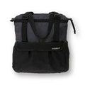 Basil Shopper XL - sportieve en trendy fietstas voor boodschappen en strand, zwart antraciet, 20L