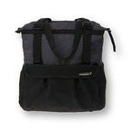 Basil Shopper XL - sportieve en trendy fietstas voor boodschappen en strand, zwart antraciet, 20L