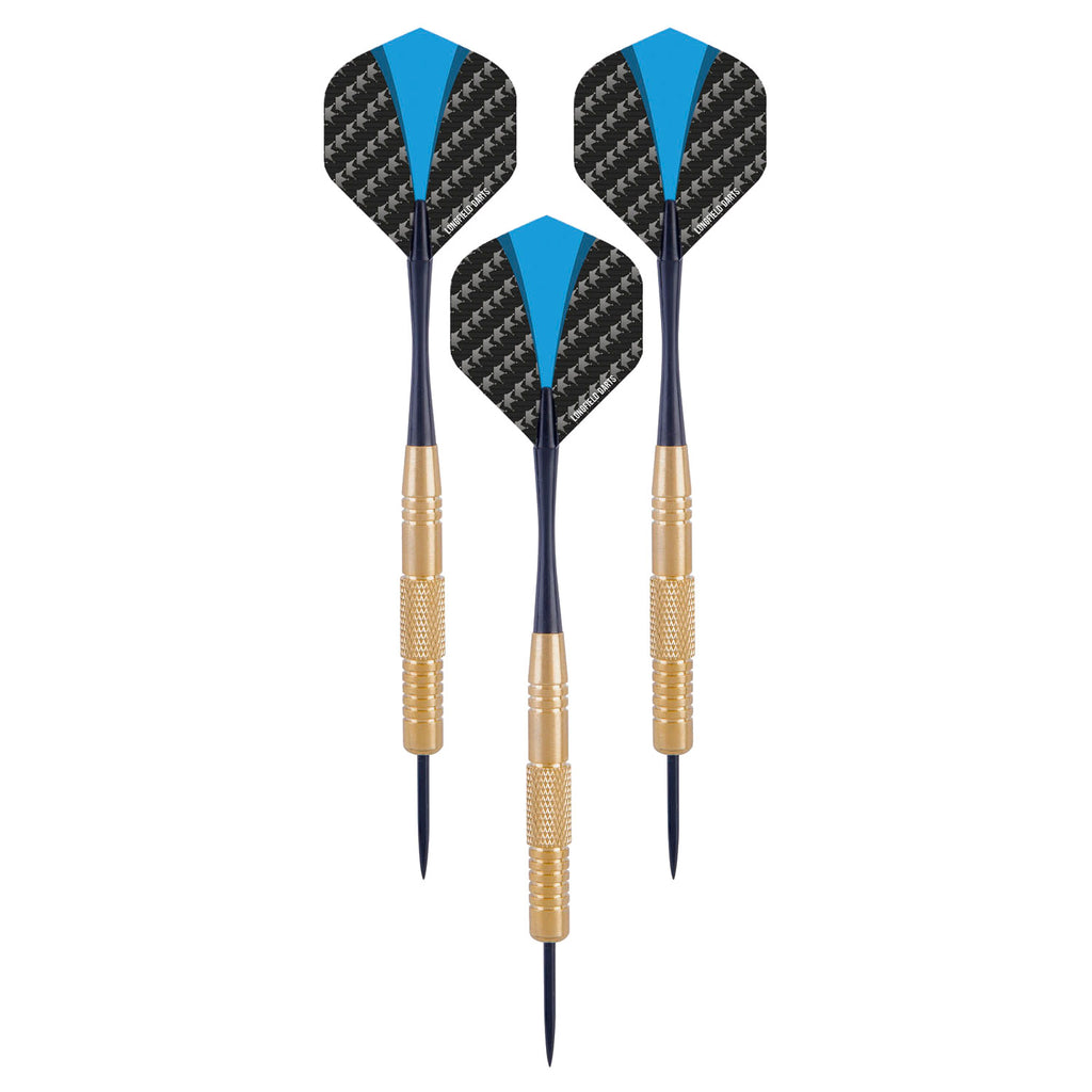 Longfield darts brass 22 gram in etui