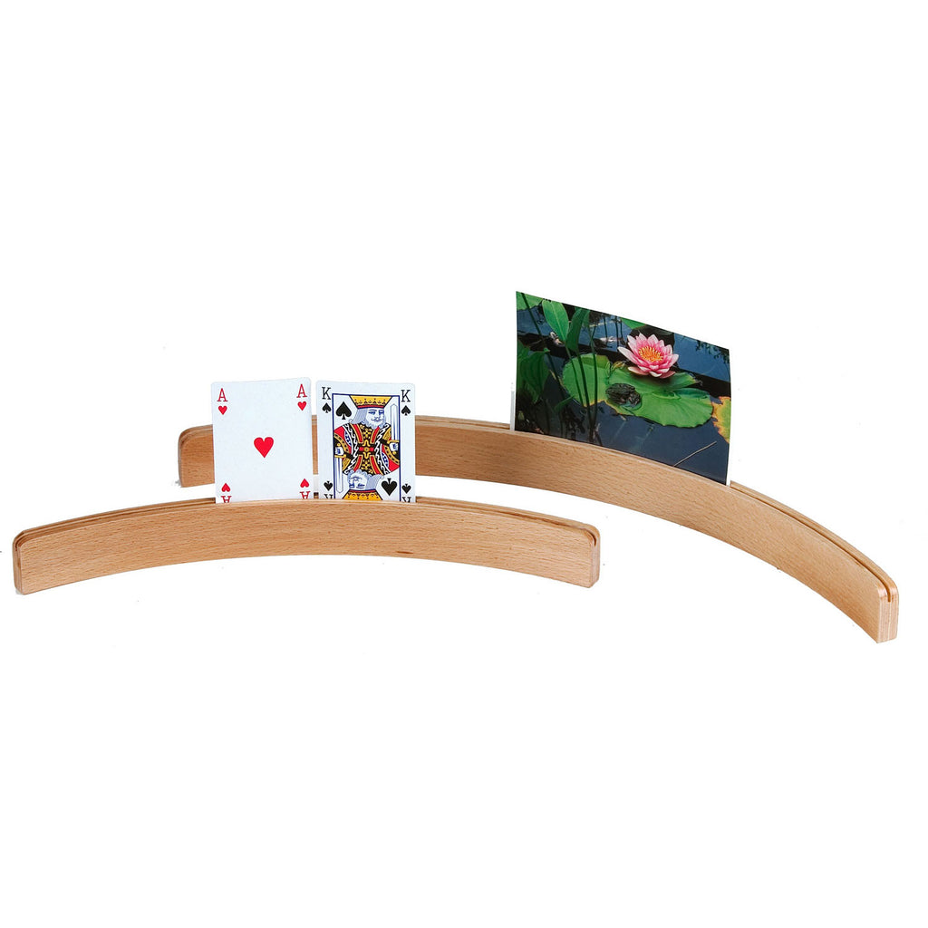 Longfield kaartenhouder hout 50 cm