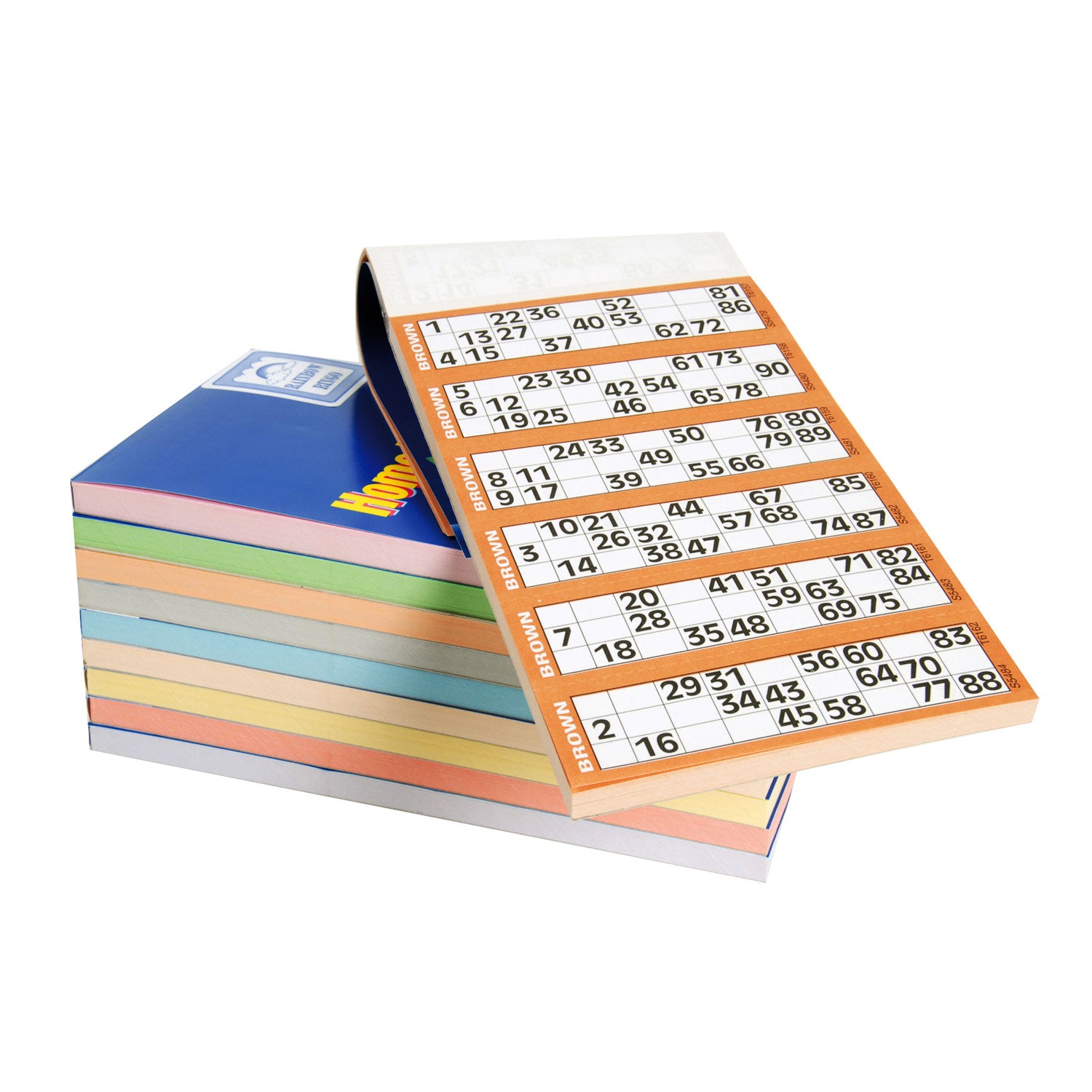 Bingokaarten 100 vellen, 600 kaartjes