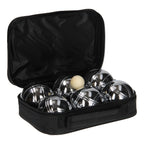 Engelhart jeu de boules 6 metalen ballen in tas