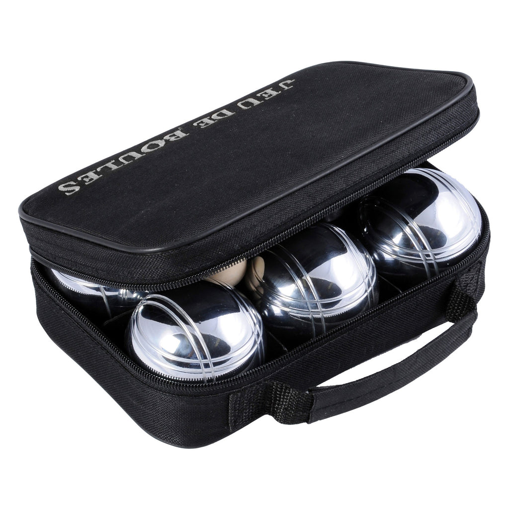 Engelhart jeu de boules 6 metalen ballen in tas