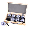 Engelhart jeu de boules 8 metalen ballen in kist